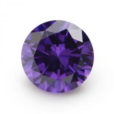 5A Jakość Luźne kamienie szlachetne Kolory Zirkon Diamenty Okrągły Cięcie 1,75 mm 2,25 mm Syntetyczny 5ct Dla pierścienia Moissanite