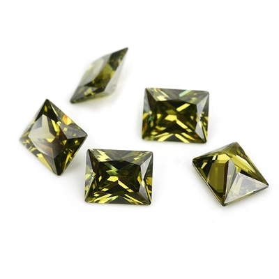 Fabryka Sprzedaż hurtowa kamienie szlachetne Kolor Moissanite prostokąt 3A 5A Luźny sześcienny Zirkonia kamienie 4ct Dla pierścienia Moissanite