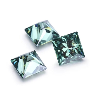 Princess Cut 5.5x5.5mm 1 karat Moissanite VVS Kolory Square Brilliant Loose Diamond
