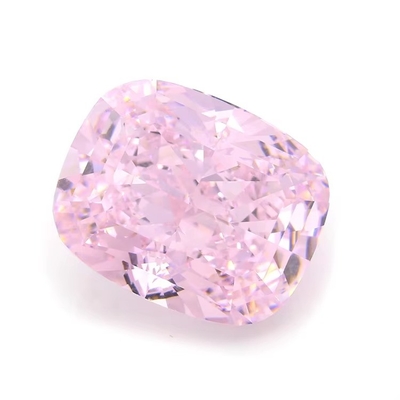 4k Lodowy Cz kamienie Kolor różowy Poduszka kształt 7x6mm 10x8mm Luźny kamień sztuczny Zirkonia sześcionowa