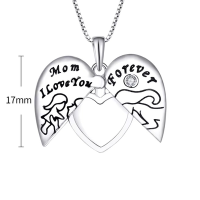 YASVITTI 925 Sterling Srebro Mama Kocham Cię Na Wieki