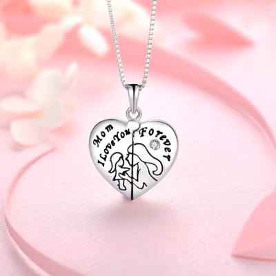YASVITTI 925 Sterling Srebro Mama Kocham Cię Na Wieki