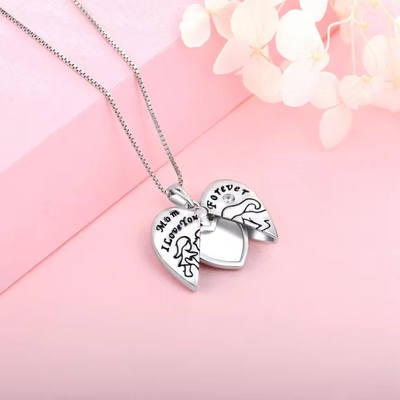 YASVITTI 925 Sterling Srebro Mama Kocham Cię Na Wieki