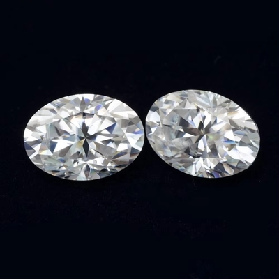DEF Kolor Moissanite VVS Pass Diamentowy Tester Luźne owalne kamienie Moissanite