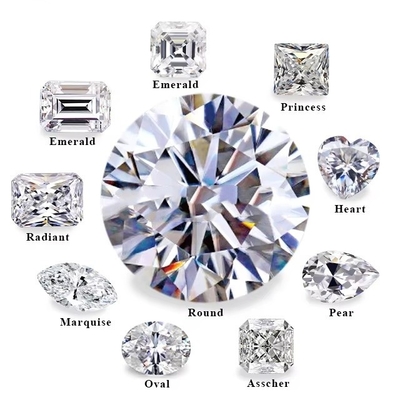 DEF Kolor Moissanite VVS Pass Diamentowy Tester Luźne owalne kamienie Moissanite