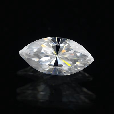 Specjalny kształt Moissanite Biały VVS1 Okrągły Bezbłędny Kamień Moissanite