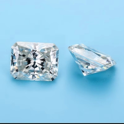 Białe Jasne Biżuteria Kolor Moissanite Serce Strzałka Radiant Pierścienie cięte