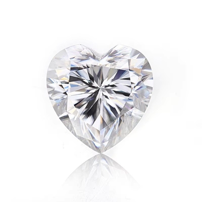 Sprzedaż hurtowa biżuteria Moissanite Diament w kształcie serca 1ct