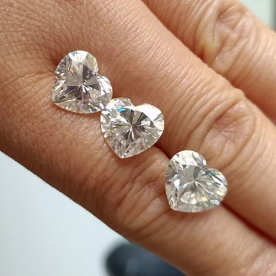 Sprzedaż hurtowa biżuteria Moissanite Diament w kształcie serca 1ct