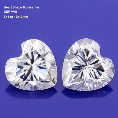 Sprzedaż hurtowa biżuteria Moissanite Diament w kształcie serca 1ct