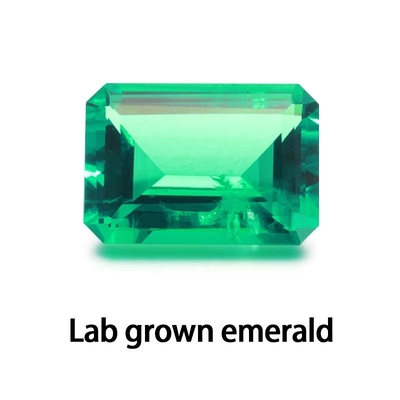 Emerald Cut EF White VVS Syntetyczny kamienie szlachetne losy Moissanite Diament do pierścieni