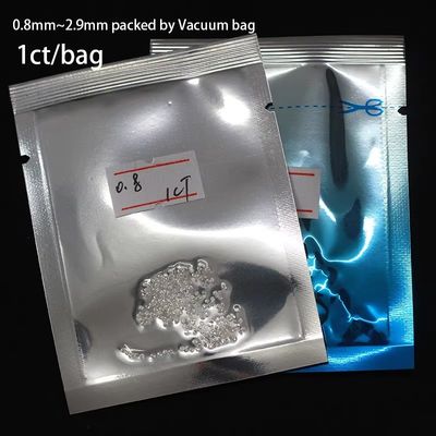 3 karatowy mały szmaragdowy cięty Vvs z laboratorium wyhodowany diament Melee Moissanite do biżuterii