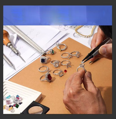 3 karatowy mały szmaragdowy cięty Vvs z laboratorium wyhodowany diament Melee Moissanite do biżuterii