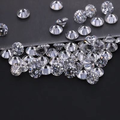 0.8-3.3mm Okrągły Brilliant Cut Man Made Diamond Moissanite DEF VVS VS Lab Grown Diamond