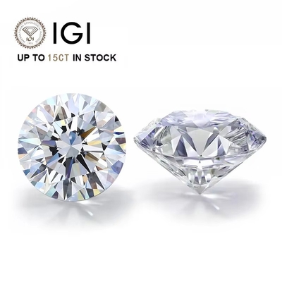 1 karat HPHT CVD Diament DEF Kolor VS VVS Okrągły Brilliant Cut Laboratory Grown Loose Diamond
