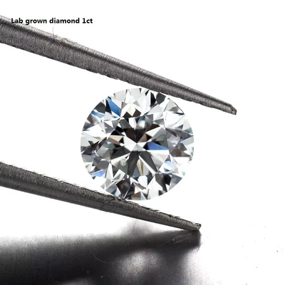 1 karat HPHT CVD Diament DEF Kolor VS VVS Okrągły Brilliant Cut Laboratory Grown Loose Diamond