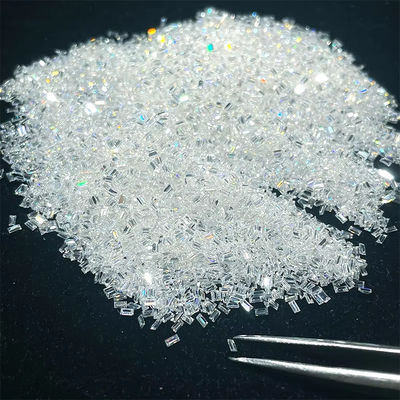 Bezbłędny Melee Moissanite Baguette Cut Loose D Kolor Vvs1 Moissanite Diament
