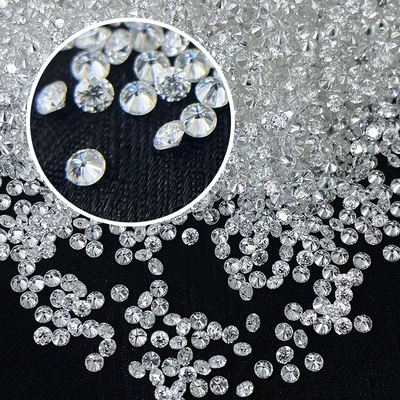 Biżuteria Biały VVS Melee Moissanite Diament, Niestandardowe Melee Luźne Kamienie Moissanite