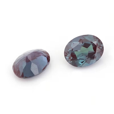 Owalny Brilliant Cut 6*8mm Certyfikowany laboratoryjnie, wyhodowany w luźnym kolorze Moissanite dla kobiet