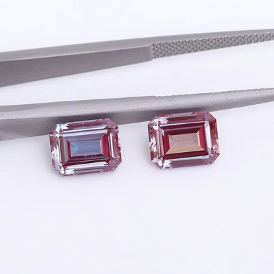 Owalny Brilliant Cut 6*8mm Certyfikowany laboratoryjnie, wyhodowany w luźnym kolorze Moissanite dla kobiet