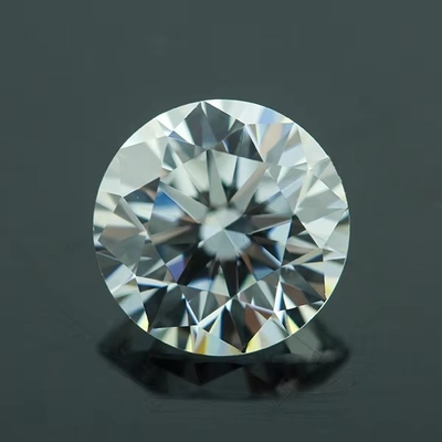 3A/5A Zirkonia sześcionowa Kamienie luźne Brilliant Cut Round Shape Biały Kolor 6mm 8mm Kamień szlachetny