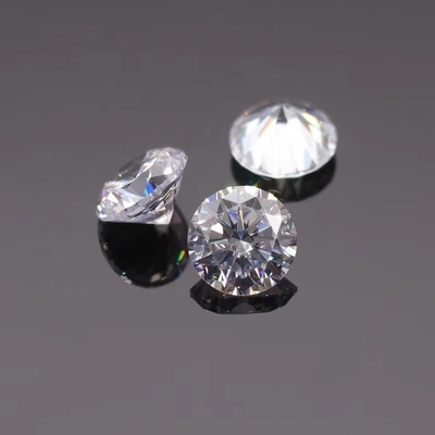 3A/5A Zirkonia sześcionowa Kamienie luźne Brilliant Cut Round Shape Biały Kolor 6mm 8mm Kamień szlachetny