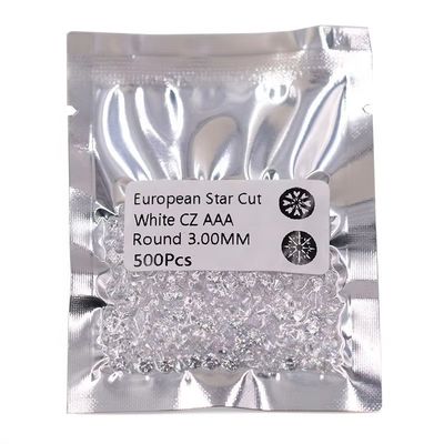 Mały wielkości Faceted luźne koraliki kamienie szlachetne Srebro Moissanite wisiorek do biżuterii tworząc Design