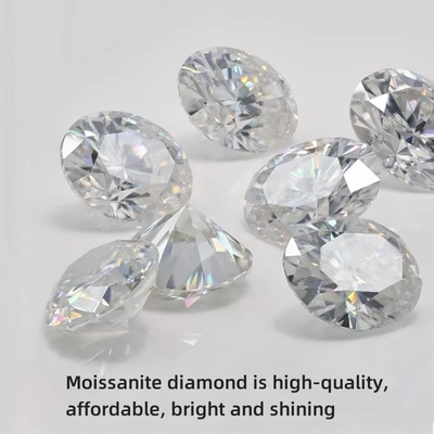 Owalny Brilliant Cut Loose Moissanite Diament 3*5mm-10*14mm Mały Rozmiar Do Produkcji biżuterii