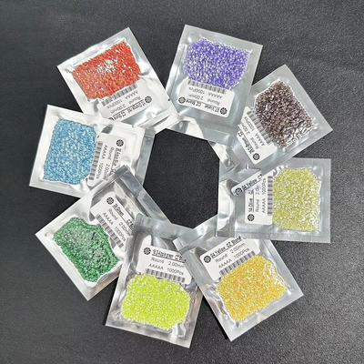 Owalne pierścienie zaręczynowe Moissanite Zirconia Luźny kamień szlachetny Kolory Okrągły Syntetyczny Zirconia sześcienna