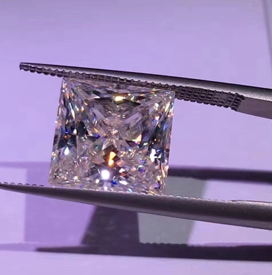 Princess Cut Żywy Żółty Mosanita VVS Luźny Szmaragdowy Moissanite Diamentowy moissanite Pierścienie różowe moissanite pierścień obietnicza