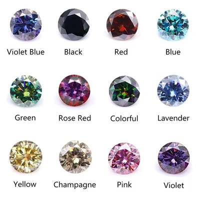 Princess Cut Żywy Żółty Mosanita VVS Luźny Szmaragdowy Moissanite Diamentowy moissanite Pierścienie różowe moissanite pierścień obietnicza