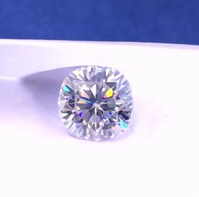 Kolczyki stud Moissanite Diamentowe Serce Księżniczka Asscher Poduszka Okrągła Brilliant Cut Charles VVS Luźny kamienie szlachetne