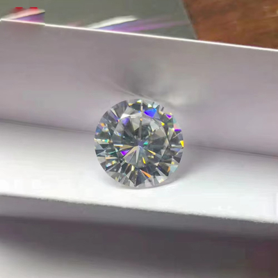 Kolczyki stud Moissanite Diamentowe Serce Księżniczka Asscher Poduszka Okrągła Brilliant Cut Charles VVS Luźny kamienie szlachetne