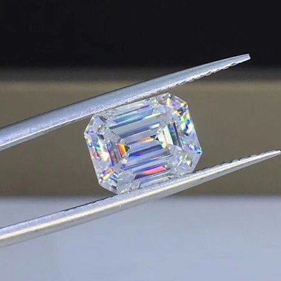 Żywy Żółty Moissanite Gem Radiant Cut GRA VVS Luźny Mosanite Diament Do Złota Pierścień