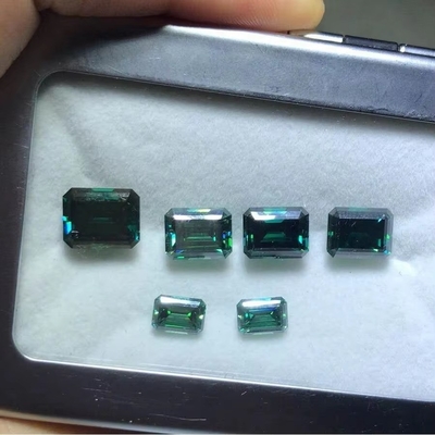 Żywy Żółty Moissanite Gem Radiant Cut GRA VVS Luźny Mosanite Diament Do Złota Pierścień