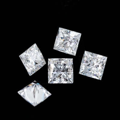 Sprzedaż hurtowa Spuściona Moissanite Diament GRA Kamień D EF Kolor 1mm-8mm Do Robienia biżuterii