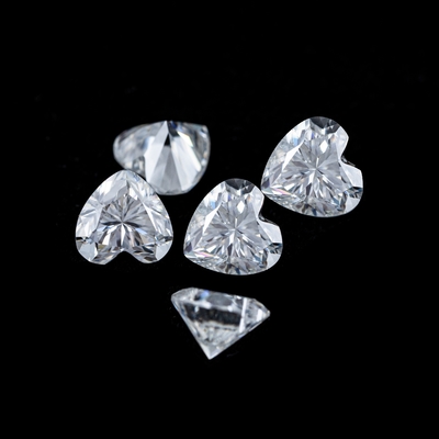 Sprzedaż hurtowa Spuściona Moissanite Diament GRA Kamień D EF Kolor 1mm-8mm Do Robienia biżuterii
