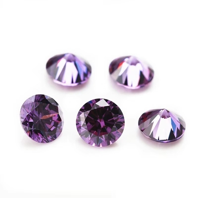 5A Jakość Luźne kamienie szlachetne Kolory Zirkon Diamenty Okrągły Cięcie 1,75 mm 2,25 mm Syntetyczny 5ct Dla pierścienia Moissanite