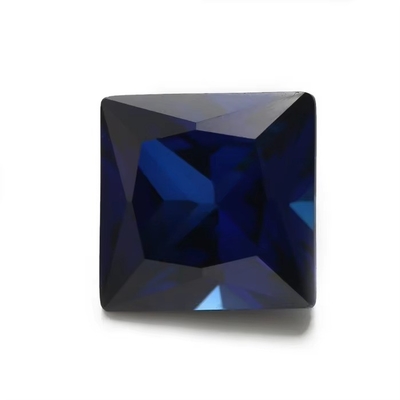 Szlachetne kamienie syntetyczne 34# Sapphire Square 1.5x1.5mm-10x10mm Korundum Luźny kamień szlachetny do pierścieni vvs moissanite