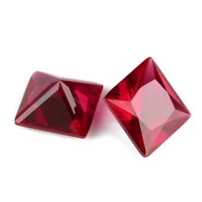 Księżniczkowy Rubin Sztuczny 5# Korundum Słupki Kamień Szlachetny Moissanite Do Pierścieni Zaręczynowych