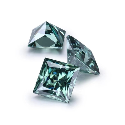 Princess Cut 5.5x5.5mm 1 karat Moissanite VVS Kolory Square Brilliant Loose Diamond
