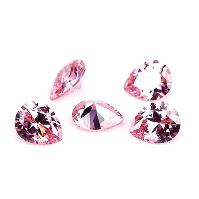Kolor szampana Zirkon Luźny kamień szlachetny Brązowy kształt 10x8mm Syntetyczny Zirkonia Kubiczna Moissanite
