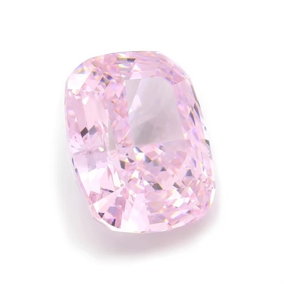 4k Lodowy Cz kamienie Kolor różowy Poduszka kształt 7x6mm 10x8mm Luźny kamień sztuczny Zirkonia sześcionowa