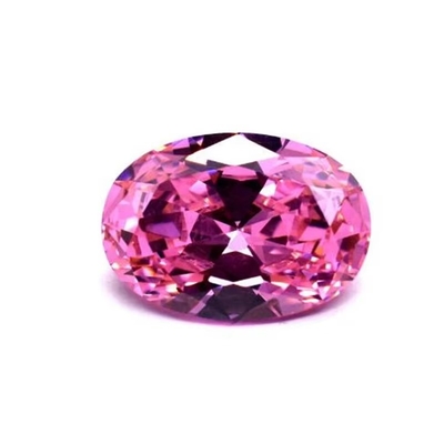 moissanite kolczyki kamienie szlachetne Pink Peridot Garnet Żółty cz kamienie kształt owalny 12x10mm syntetyczny cyrkonia sześcienna dla Pierścień