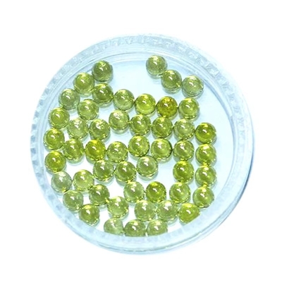 Roundball Garnet Peridot Pink Colors CZ Beads Syntetyczny Kubik Zirkonia Luźny Kamień Szlachetny Do Kolczyków Diamentowych