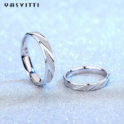 2.11g Festiwal 19mm Solidne srebrne pierścionki Srebrny grawerowany pierścionek SGS