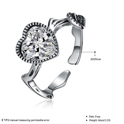 18K białe złoto Moissanite pierścionek Custom Sterling Silver Diamond Ring