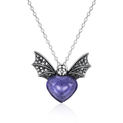 1.48ft 3.93g Sterling Silver Jewelry Sets 14K pozłacany naszyjnik z wisiorkiem pszczół