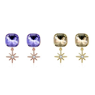0,12 uncji 2,2 x 1 cm Sterling Silver Biżuteria Kolczyk S925 Zaręczynowy Spearl Dangle Kolczyki