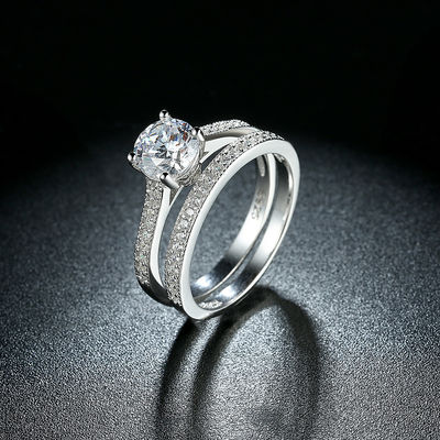 Diament Moissanite Okrągły Kształt 1mm do 15mm D EF GH IJ Kolor Forever Biżuteria Na Ślub